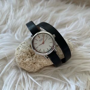 KEEP Collective Watch Charm and Double Leather Band